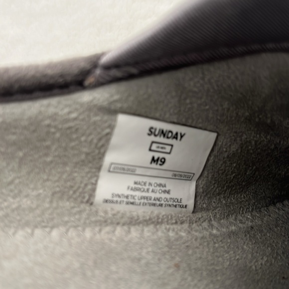 Vessi men’s 9 Gray Sunday Slip-On Wool Slipp - Picture 7 of 9